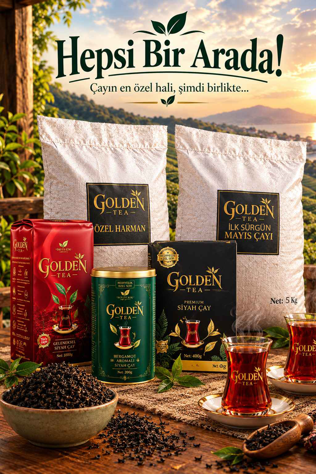Hepsi Bir Arada - Beşli Set