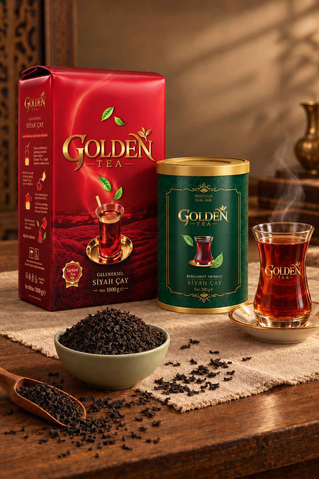 Yeşil - Kırmızı Hediyelik İkili Set