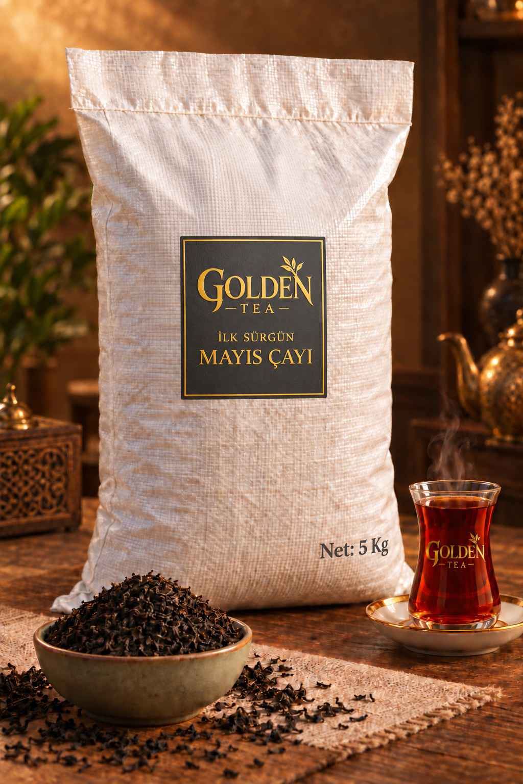 Premium İlk Hasat Mayıs Çayı - Dökme Çuval Çay 5 Kg